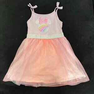 Disney Minnie Mouse Sequin and Tulle Dress 2T